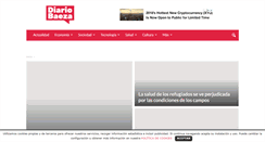 Desktop Screenshot of diariobaeza.com